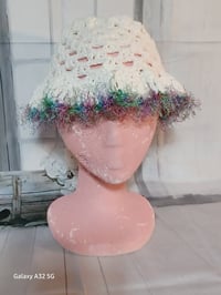 Image 1 of Handcrafted Granny Square Hat
