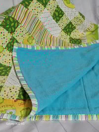 Image 4 of Pond Buddies Fleece Backed Quilt