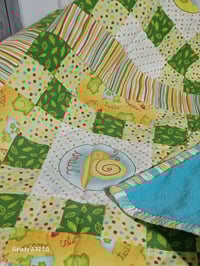Image 5 of Pond Buddies Fleece Backed Quilt