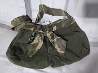 Image 1 of Green Camo Compass Clip Bag/Purse/Tote