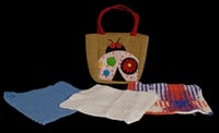 Image 2 of Dishcloth Set with Burlap Bag-e3d9ece8