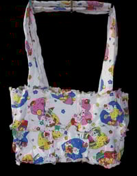Image 1 of Kitty &amp; Watermelon Rag Bag Tote