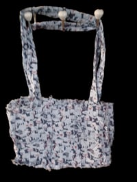Image 1 of Dog &amp; Cat Blue Rag Bag Tote