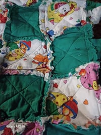 Image 2 of Kitty Green Rag Bag Tote