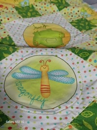 Image 8 of Pond Buddies Fleece Backed Quilt