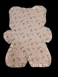 Image 1 of Bear Shaped Playmat/Blanket Precious Moments ABC's