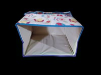 Image 2 of Foldable Craft Bin Owl Print