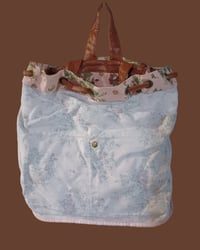 Image 3 of Pink &amp; Brown Rosey Backpack