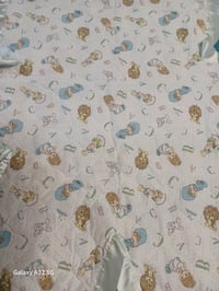 Image 2 of Bear Shaped Playmat/Blanket Precious Moments ABC's
