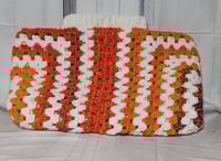 Image 9 of Handcrafted Crochet Granny Pullover/ Cardigan