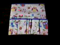 Image 4 of Foldable Craft Bin Owl Print