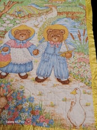 Image 3 of Woodland Bears Playmat/Blanket