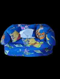 Image 1 of Winnie The Pooh Comfy Couch Tissue Box Cover