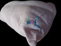 Image 3 of Child's Recycled Sweat Shirt Travel Neck Pillow