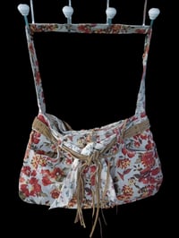 Image 1 of Fall Floral Recycled Bag/Purse/Tote