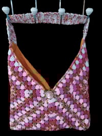 Image 1 of Crochet Granny Square Bag/Tote