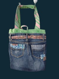 Image 2 of Boho Recycled Bag/Purse/Tote