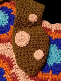 Image 6 of Handcrafted Child's Hooded Turtle Blanket w/Sleeves