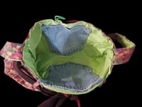 Image 3 of Kaleidoscope Of Color Recycled Bag/Purse/Tote