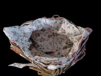 Image 3 of Fall Floral Recycled Bag/Purse/Tote