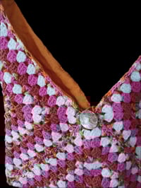 Image 3 of Crochet Granny Square Bag/Tote