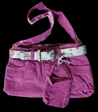 Image 1 of Little Girls Upcycled Purse/Bag Handmade