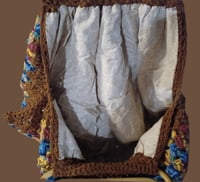 Image 3 of Handmade Granny Square Tote Bag