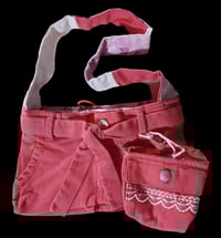 Image 1 of Little Girls Recycled Handmade Purse/Bag