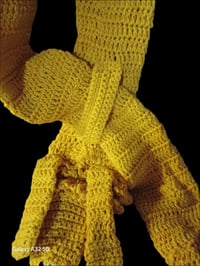 Image 6 of Lion Crochet Two Layer Scarf