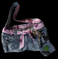 Image 1 of Upcycled Girl's Jean Purse/Bag