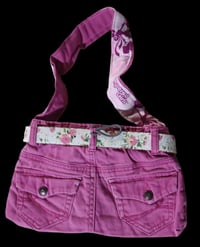 Image 2 of Little Girls Upcycled Purse/Bag Handmade