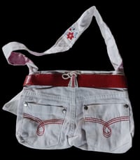 Image 2 of Recycled Girls Handmade Purse/Bag