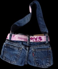 Image 2 of Girl's Upcycled Jean Purse