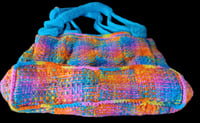Image 5 of Bright Colors Crochet Tote/Purse