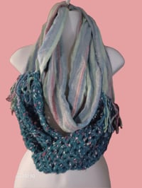 Image 1 of Reimagined Striped Infinity Cowl