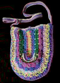 Image 3 of Handmade Crochet Crossbody Bag/Purse