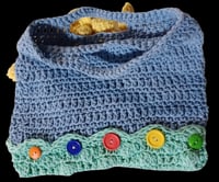 Image 2 of Curly Hair Doll Face Child's Purse