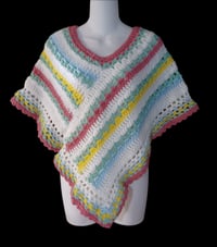 Image 1 of Stripy Poncho