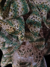 Image 3 of Animal Pattern Frills Scarf/Cowl
