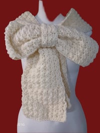 Image 2 of Sliding Bow Tie Scarf