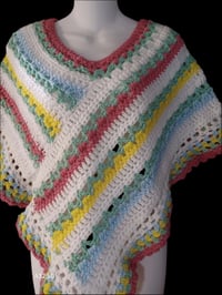 Image 2 of Stripy Poncho