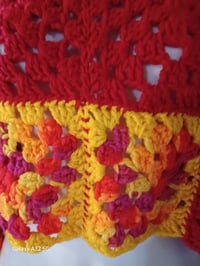 Image 3 of Granny Square Poncho Handcrafted
