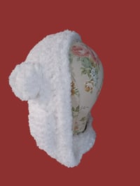 Image 4 of Snow White Beary Soft Hood/Cowl