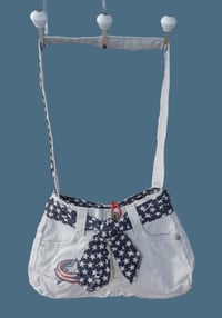 Image 1 of Recycled Columbus Blue Jackets Shoulder Bag