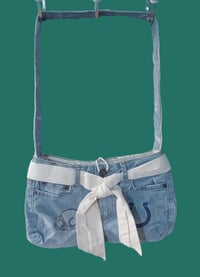 Image 1 of Re-created/ Recycled COLTS Shoulder Bag