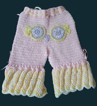 Image 2 of Owl Eyes &amp; Ruffles Baby/Toddler Pants