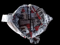 Image 3 of Handcrafted Upcycled Nascar Shoulder Bag #027