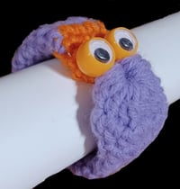 Image 1 of Child's Bug Slap Bracelet Purple/Orange