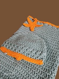 Image 3 of Mermaid Tail Snuggle Sack &amp; Hat