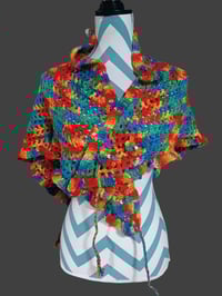 Image 2 of Hand Crochet Triangle Shawl/Scarf